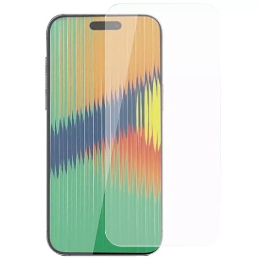INCOVER iPhone 15 Pro Skjermbeskytter i Glass - Case Friendly - Gjennomsiktig