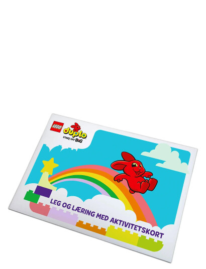 Lego Duplo Alfabet Og Numre Kort Multi Patterned Danish