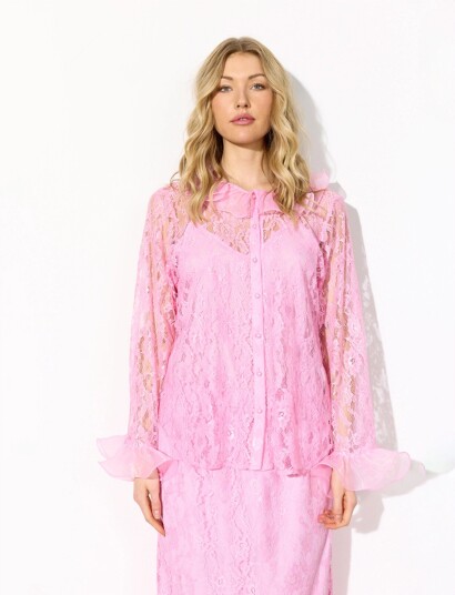 Hunkøn Rosanne Shirt Pink S Hunkøn Rosanne Shirt Pink S