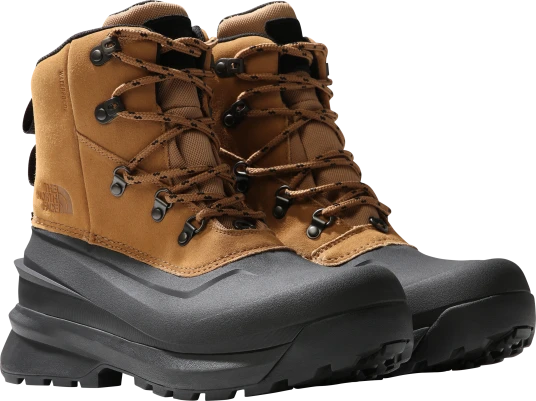 The North Face Men's Chilkat V Lace Waterproof Utility Brown/Tnf Black 44