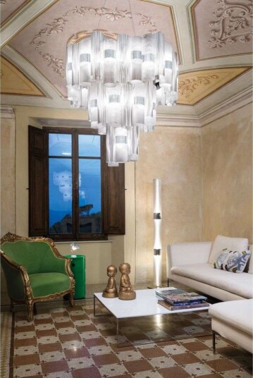 La Lollo Pendel XL White   Slamp   Stue   Plast
