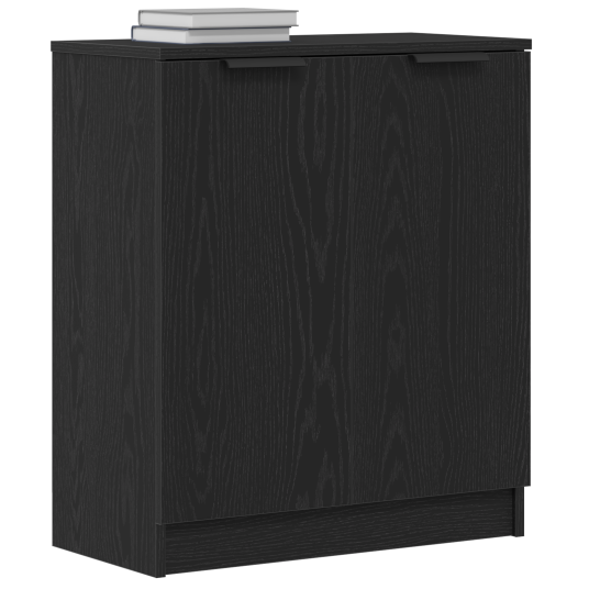 Serviesskap Svart 60 x 30 x 70 cm Konstruert tre