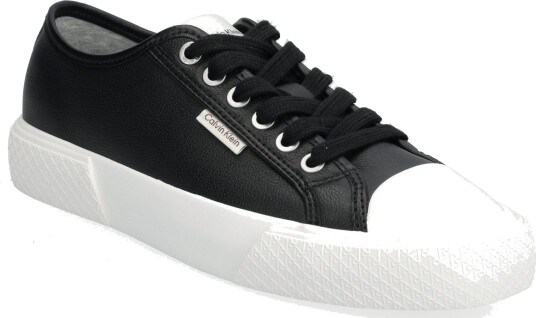 Calvin Klein Vulc Lace Up Low Lth   Black   41