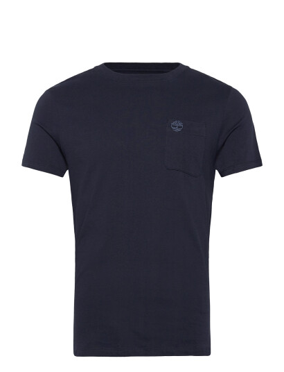 Timberland Chest Pocket Short Sleeve Tee - Navy - XXL