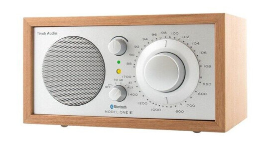 Tivoli Audio Model One BT (Cherry / Silver) - Radio Tivoli Audio Model One BT (Cherry / Silver) - Radio