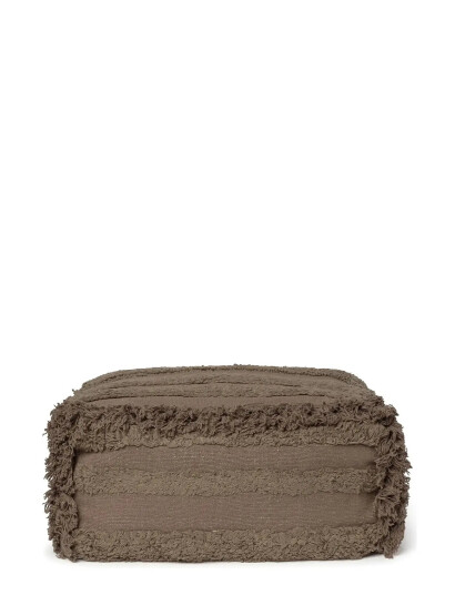 Lorena Canals Pouf Air Soil Brown   Brown   25X 50X 50CM