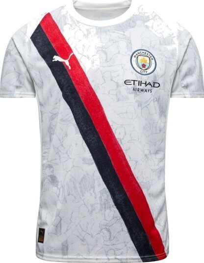 Manchester City Hjemmedrakt Kidsuper 2025 Barn PUMA størrelse 176 cm