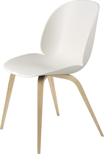 Gubi Beetle Spisestol Trebase Eik Matt/ Hvit