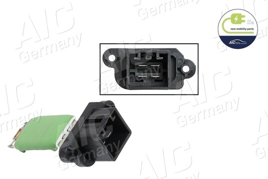 AIC 71461 Motstand, kupévifte AIC 71461 Motstand, kupévifte