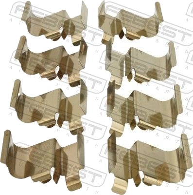 Monteringssett, bremseklosser FEBEST 0403-V98WF