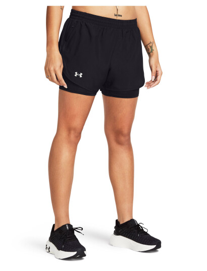 Under Armour Ua Fly By 2-In-1 Shorts - Black - XL Under Armour Ua Fly By 2-In-1 Shorts - Black - XL