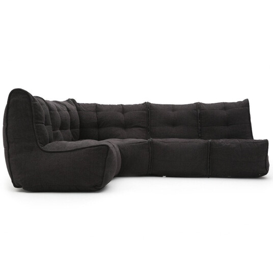 Mod 4 L Sofa Modulsofa Black Sapphire Mod 4 L Sofa Modulsofa Black Sapphire