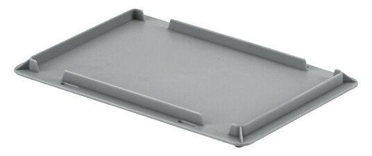 Ringoplast Lokk catering; 30x20x2.6 cm (LxBxH); Grå