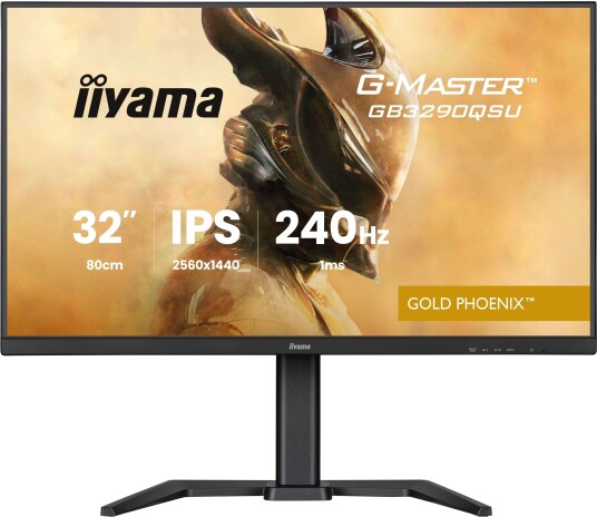 Iiyama G-Master GB3290QSU 32" QHD Gaming PC-skjerm 240Hz IPS Iiyama G-Master GB3290QSU 32" QHD Gaming PC-skjerm 240Hz IPS