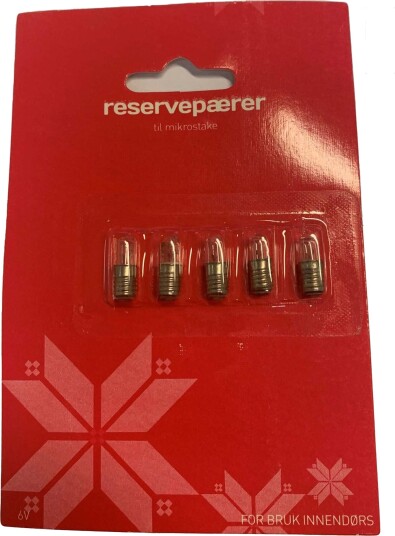 Reservepære 5stk til mikrostake 80 9613 blister Reservepære 5stk til mikrostake 80 9613 blister