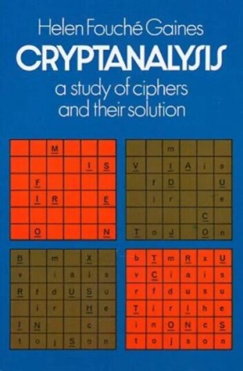 Cryptanalysis Av Helen Fouche Gaines