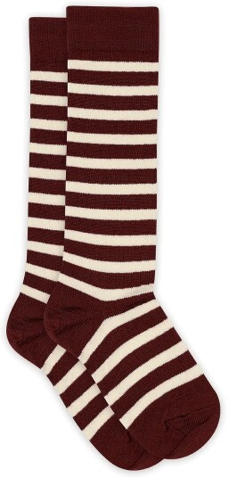 mp Denmark Elis Knee Socks WINE RED 29/32
