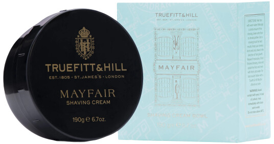 Truefitt & Hill barberkrem i skål - Mayfair
