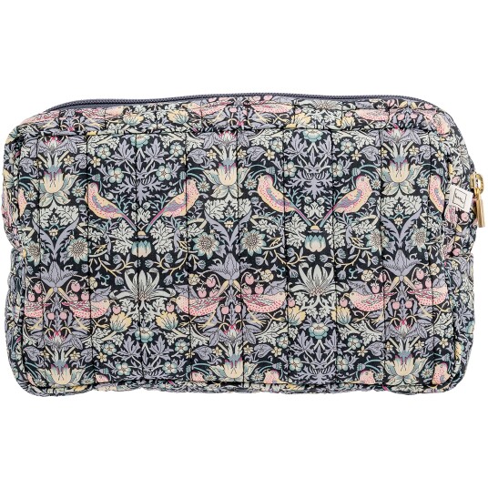 Bon Dep Pouch Small Mw Liberty Strawberry Thief Black