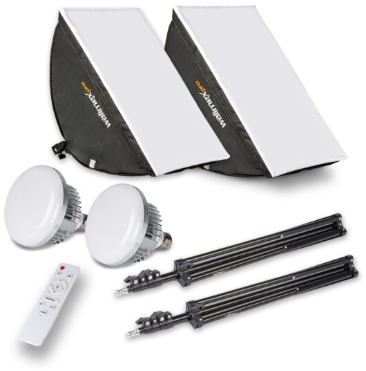 Walimex Pro LED Softbox Bi Color 60W 40x60cm 2 pack
