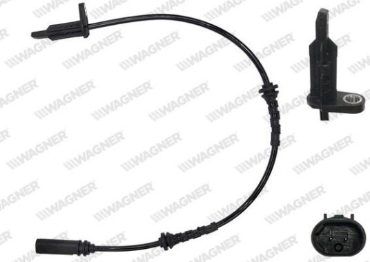 Sensor, ABS WAGNER ABS00711