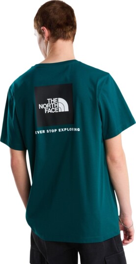 The North Face M Evolution Box Nse Regular Short Sleeve Green L