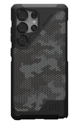 UAG Metropolis LT w/Magnet - Micro Hex Camo Graphite - Samsung Galaxy S25 Ultra