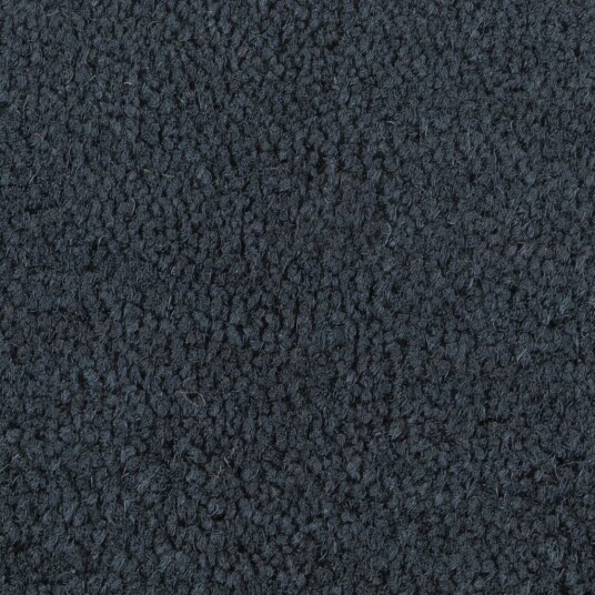 Dørmatte mørkegrå halvrund 40x60 cm tuftet kokosfiber 8721012225121