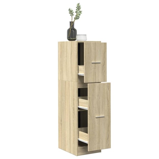 Apotekskap sonoma eik 30x41x118 cm konstruert tre 8721158399601 Apotekskap sonoma eik 30x41x118 cm konstruert tre 8721158399601