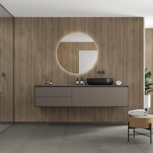 Baderomspanel Fibo 2164 M00 Pure Oak Baderomspanel Fibo 2164 M00 Pure Oak