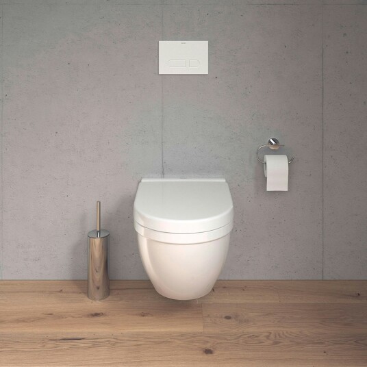 Duravit Starck 3 Rimless Vegghengt Toalett Med Toalettsete