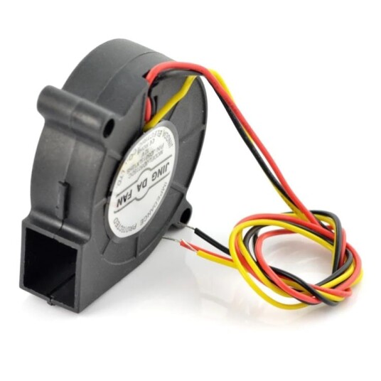 Vifteblåser 12V 2,5W 50x50x15 mm