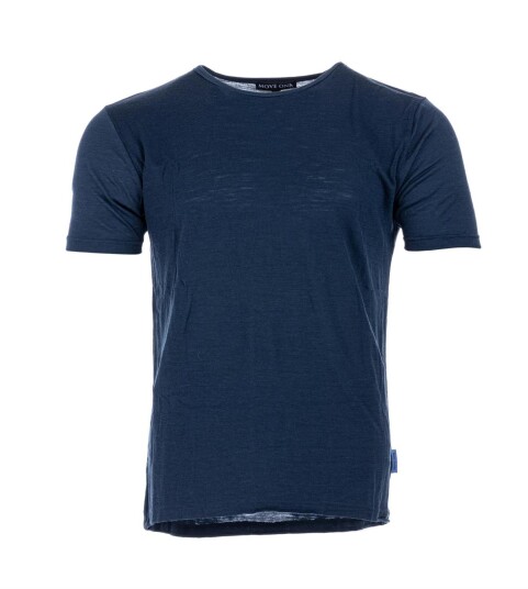 MoveOn Ullven SS Ulltrøye m/Rund Hals Mens Marine Marine 3XL MoveOn Ullven SS Ulltrøye m/Rund Hals Mens Marine Marine 3XL
