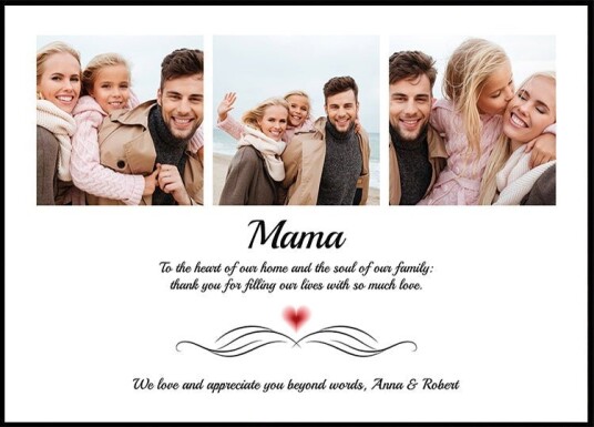 Family Photo Personal Plakat Plakat / 40x50cm Family Photo Personal Plakat Plakat / 40x50cm