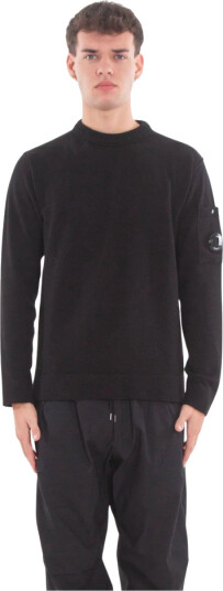 C.p. Company Herre Strikkevarer Svart M,