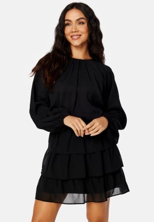 BUBBLEROOM Daniela Short Blouse Black 44