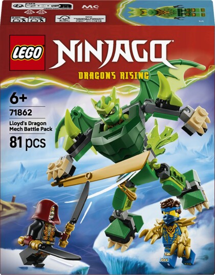 Lego Stridspakke Med Lloyds Dragerobot