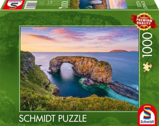 Schmidt Spiele Puslespill 1000 Brikker Donegal Fanad: Great Pollet Sea Arch Schmidt Spiele Puslespill 1000 Brikker Donegal Fanad: Great Pollet Sea Arch