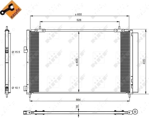 Kondensator NRF 350222