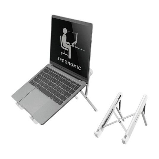 Newstar NSLS010 laptop-stativ 43,2 cm (17") PC-stativ sølv NSLS010 Newstar NSLS010 laptop-stativ 43,2 cm (17") PC-stativ sølv NSLS010