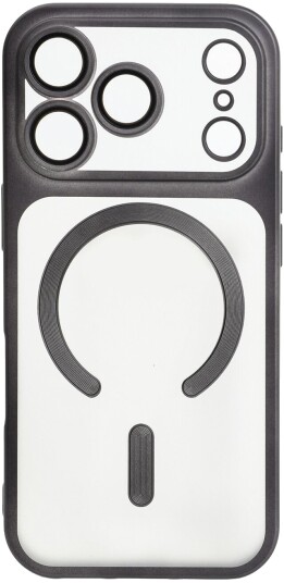 Trolsk Mobildeksel transparent (iPhone 17 Pro Max) Svart