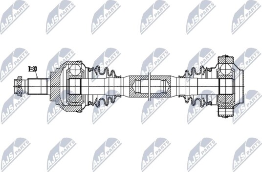 Nty Drivaksel NTY NPW BM 216