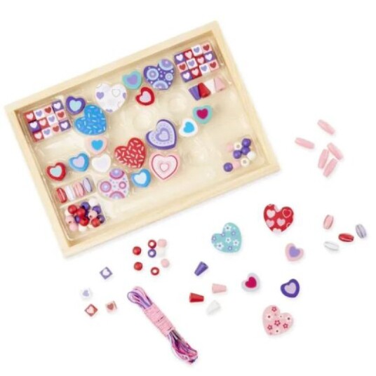 Melissa & Doug Sweet Hearts perlesett 120 deler