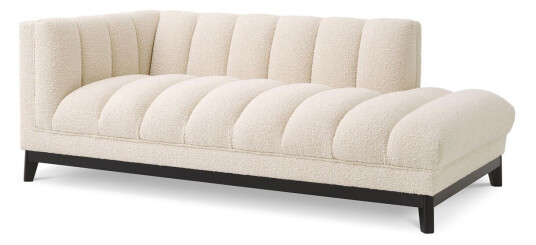 Eichholtz Ditmar sofa bouclé cream venstre