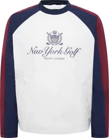 Ralph Lauren Golf Insulated Crewneck Pullover   DECKWASH WHITE MU   XL