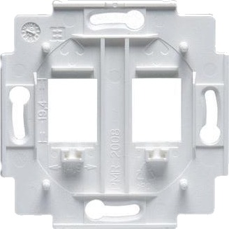 ABB Festeramme for 2xRJ45 Systimax, Strømbrytere & Vegguttak