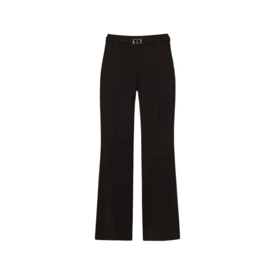 Twinset Dame Bukser Svart L Twinset Dame Bukser Svart L