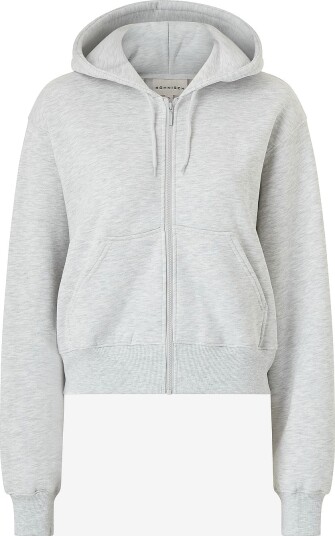 Röhnisch Hettegenser Base Sweat Full Zip Grå