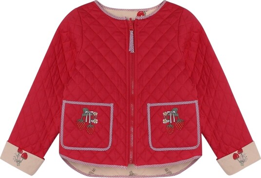 Fliink Kota Reversible Strawberry Jacket Red 104 Fliink Kota Reversible Strawberry Jacket Red 104