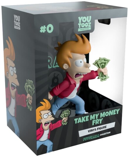 YouTooz Futurama actionfigur Take My Money Fry YouTooz Futurama actionfigur Take My Money Fry